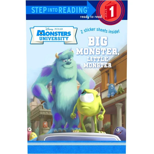 By Mary Tillworth (Author), RH Disney (Illustrator) Big Monster, Little Monster (Disney/Pixar Monsters University) (Step into Reading)