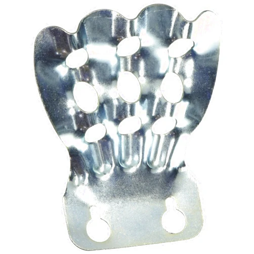 Flags Importer STI-3PRONG 3-Prong Bracket for Stick Flags, Silver