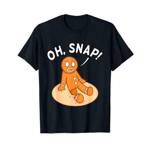 Amputation Wheelchair Prosthetic Leg Humor Graphic Oh Snap Freak Funny Amputee Prosthetic Surgery Graphic T-Shirt