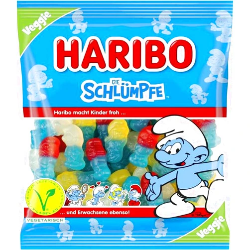 HARIBO Candy | HARIBO Smurfs | HARIBO Gummies | HARIBO Gummi Candy | 6,1 Ounce Total