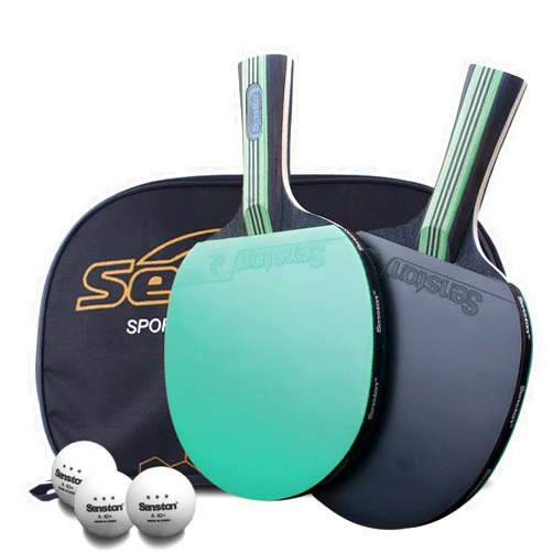 Senston Ping Pong Paddles Table Tennis Paddle for Entertainment or Competition - Ping Pong Paddle Set with Advanced Speed, Control