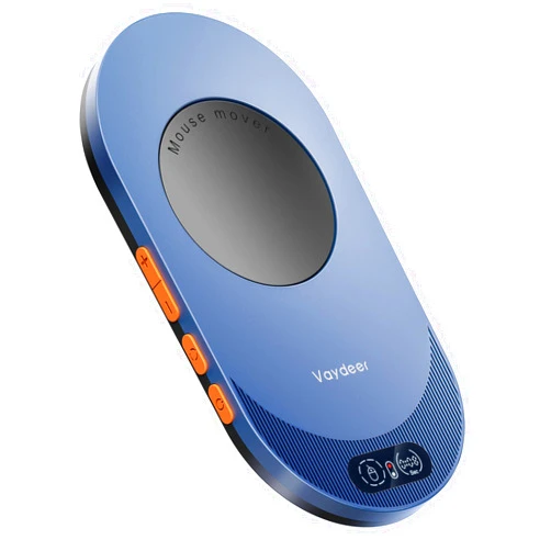 Vaydeer Air 3 Ultra Mouse Mover with APP, Ultra Slim Mouse Jiggler with Timer Function, Undetectable & Noiseless, Simulates Realistic Mouse Movement, Driver-Free, Work from Home, Keeps PC Active