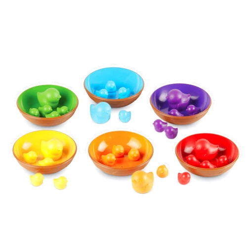Learning Resources Birds in a Nest Sorting Set, Fine Motor Toy