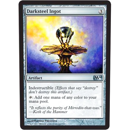 Magic The Gathering Magic: the Gathering - Darksteel Ingot (207/249) - Magic 2014