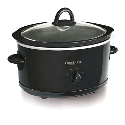 Crock-Pot 7-Quart Manual Slow Cooker, Black SCV700-B2