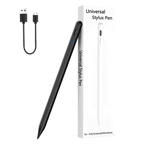 Aimery Stylus Pen for iPhone by Aimery - Active Stylus Pen for Android,iPad,Samsung Lenovo,iPhone Pencil 15 14 13 Pro Plus Max Touchscreens,Universal Stylus Pen for Tablet Phone Touch Screens - Black