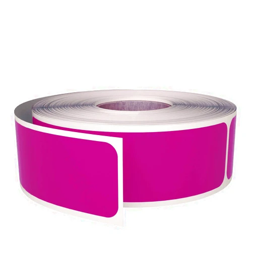Royal Green Color Stickers Self Adhesive 3x1 inch - 250 Pack, (7.5cm x 2.5cm) Purple Sticker Label Roll by Royal Green