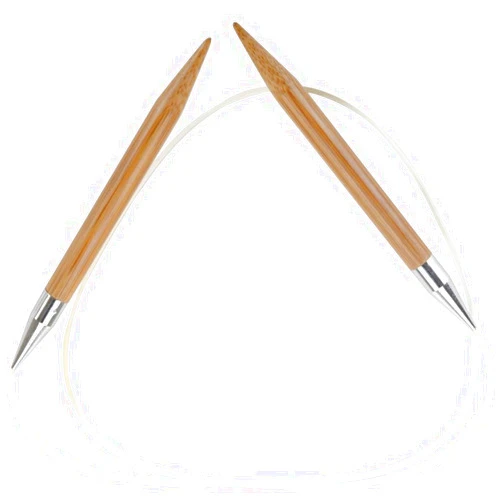 ChiaoGoo Circular 40 inch (102cm) Bamboo Dark Patina Knitting Needle Size US 13 (9mm) 2040-13