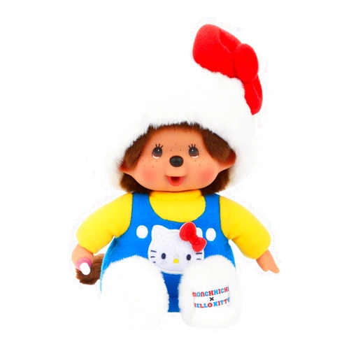 Monchhichi x Hello Kitty Costume Plush Doll - 7