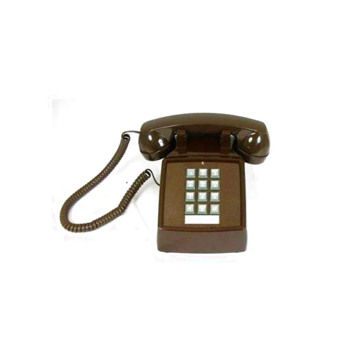 Cortelco ITT-2500-V-BR 250045-VBA-20M Desk w/ Volume - Brown