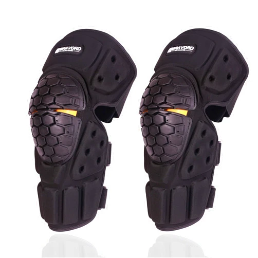 BRAVORD Motorcycle Knee Pads, High-Impact Shell Flexible and Breathable MTB Knee Pads for Mens