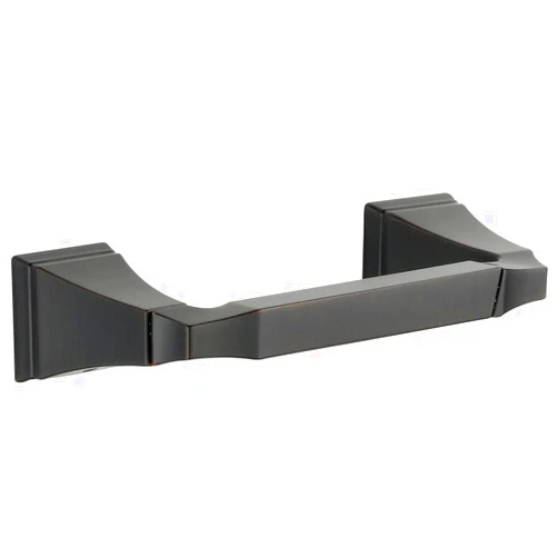DELTA FAUCET 75150-RB Dryden Pivoting Toilet Paper Holder, SpotShield Venetian Bronze