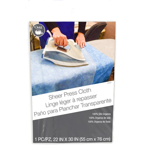 Dritz Clothing Care 82505 Sheer Press Cloth, 22 x 30-Inch