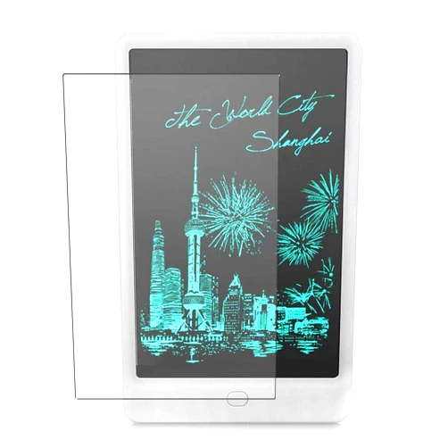 Puccy 3 Pack Screen Protector Film, compatible with angmno 10 inch E-Writing Tablet H10L TPU Guard （ Not Tempered Glass Protectors ）
