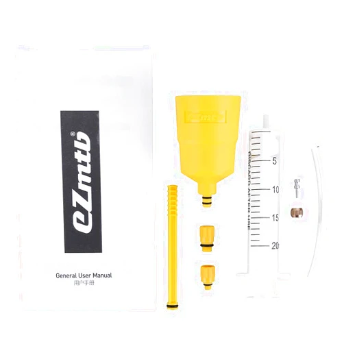 CYCEARTH Bike Hydraulic Disc Brake Bleed Tool Funnel/Oil Stopper for Shimano MTB Bicycle Disc Brake Mineral Oil Fluid Bleeder Kit