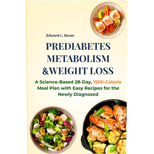 Edward Lucas Bauer Prediabetes, Metabolism and Weight Loss: A Science-Based 28-Day, 1500-Calorie Meal Plan with Easy Recipes for the Newly Diagnosed