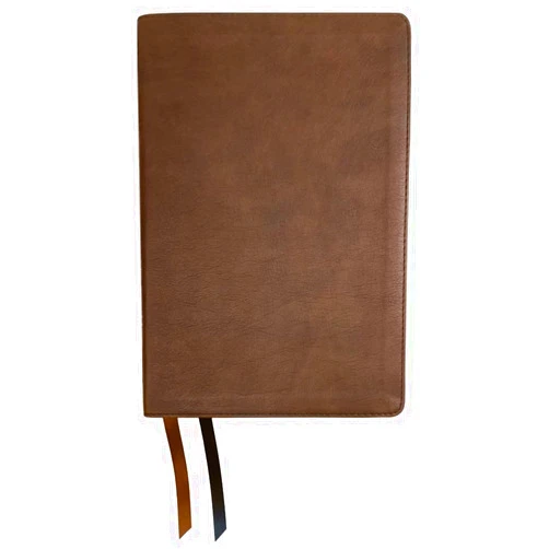 By The Lockman Foundation (Author) NASB Side-Column Reference Bible, Brown, Leathertex, 1995 text