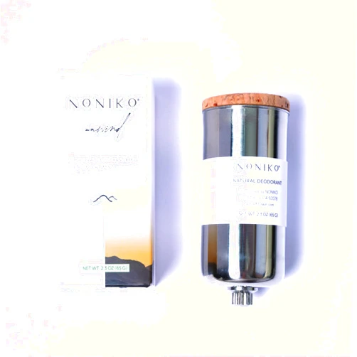NONIKO Natural Deodorant - UNWIND REFILL - Stainless Steel Refill - Aluminum Free, Paraben Free, Plastic Free - For Men & Women – Lavender and Mint