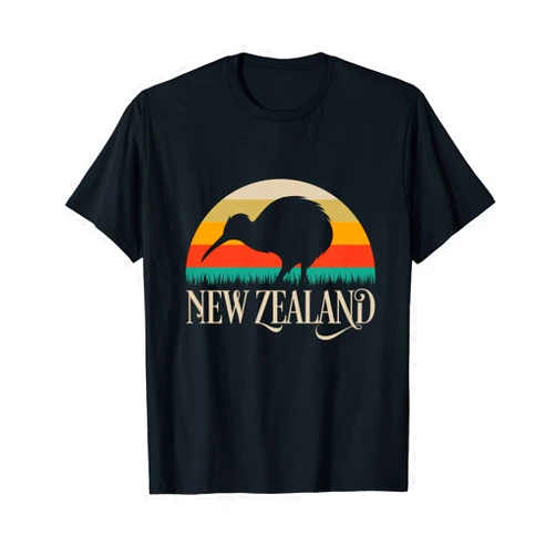 New Zealand & Unique Gifts New Zealand Kiwi Vintage Bird NZ Travel Kiwis New Zealander T-Shirt