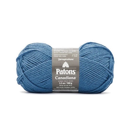 Spinrite Patons Canadiana Yarn - Solids-Mediterranean Blue