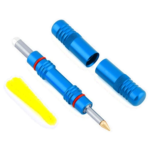 Dynaplug Racer Pro Bicycle Tire Repair Tool 100% USA Made (Blue)