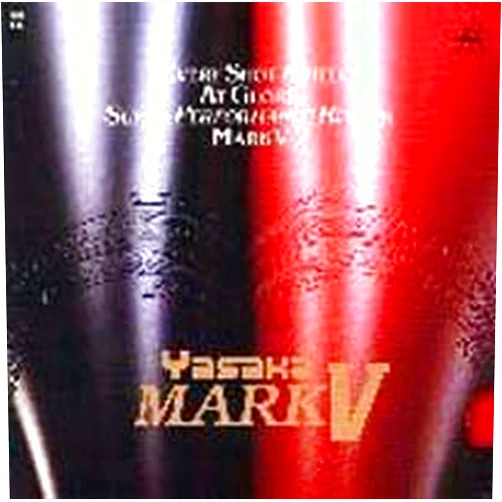 Yasaka Mark V Table Tennis Rubber: Color-Red, Sponge Thickness-1.8 mm