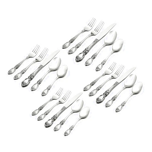 Oneida Wordsworth 20 Piece Service for 4, Silverware Set