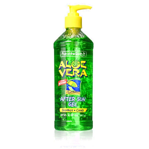 Fruit of the Earth After Sun Gel, Aloe Vera, 20 Ounce