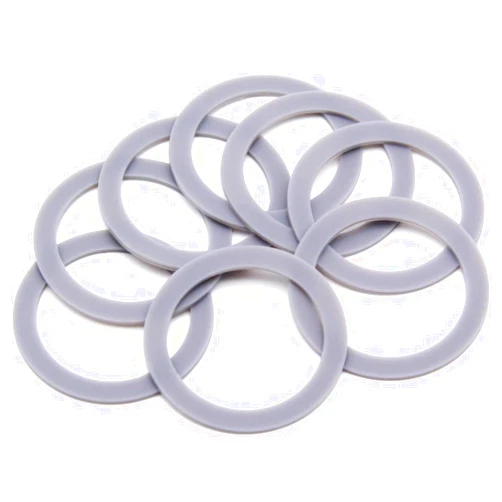 QDJUNE 132812-07 Blender Rubber Gasket 2.6inch, Include 8 Packs O Ring Seal, Replace Part, Fit for Black & Decker Models BL5000-08 BL1900 BL3900 BL4900 BL5000 BL5900 BL6000