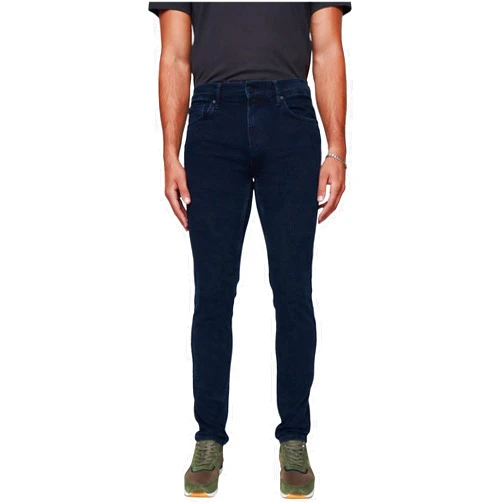 DSTLD Mens Overdye Straight Leg Jeans