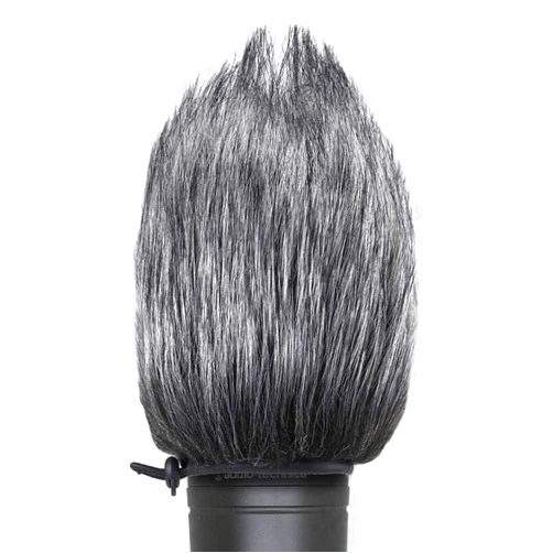 YOUSHARES AT2020 Pop Filter Windscreen - Furry Windscreen/Fur Foam Wind Cover for Audio Technica Microphone AT2020+ AT2035 AT4040 by YOUSHARES