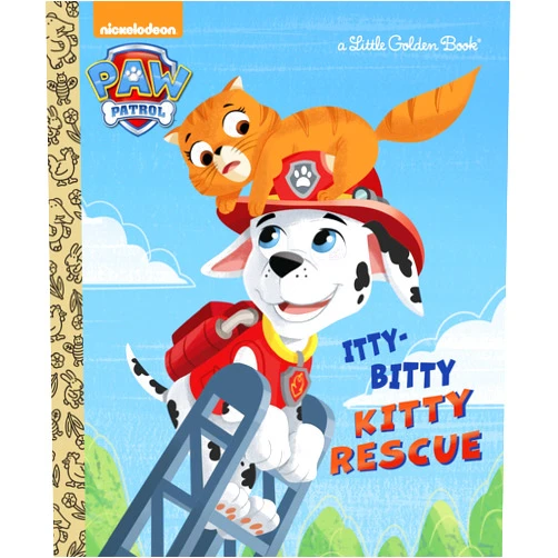 Golden Books,Fabrizio Petrossi The Itty-Bitty Kitty Rescue (Paw Patrol) (Little Golden Book)