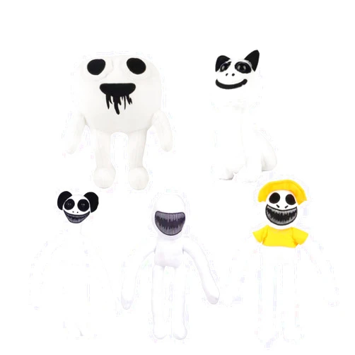 YFGZC Zoonomaly Plush Toy,，Strange Zoo Plush Toys, Monsters Fish and Horror Characters, Plush Pillow Dolls for Kids (5pcs)