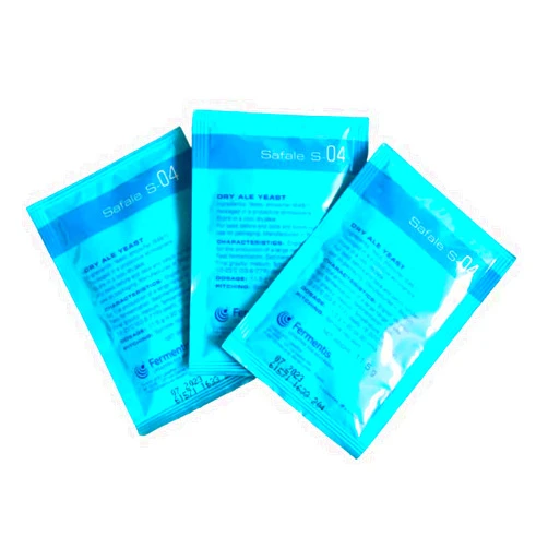 Craft A Brew - Safale S-04 Dry Yeast - English Ale Dry Yeast - For English and American Ales and Hard Apple Ciders - Ingredients for Home Brewing - Beer Making Supplies - [3 Pack]