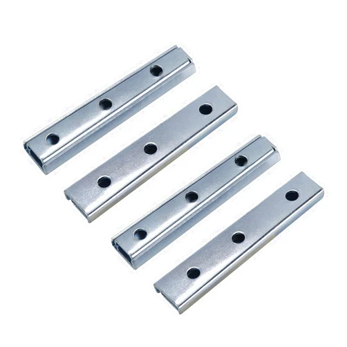 Bitray Sofa Latch Bed Frame Accessories Silver Furniture Connectors Furniture Hardware Accessories -4pcs