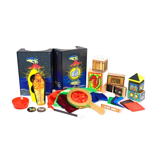 Melissa & Doug Deluxe Solid-Wood Magic Set With 10 Classic Tricks
