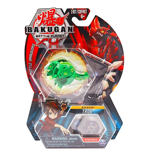 BakuSeries 2-inch Tall Collectible Transforming Creature (Trox)