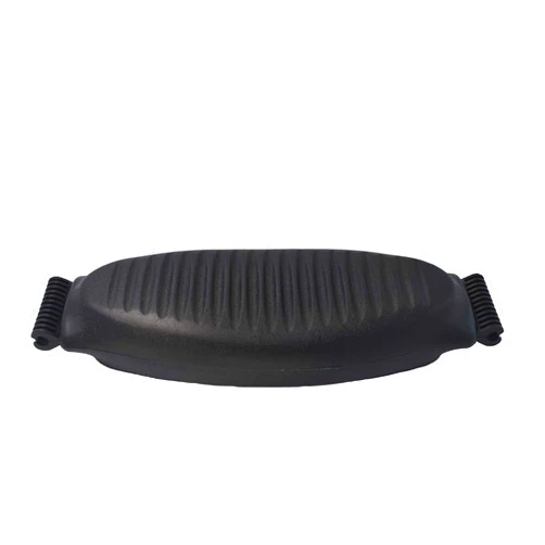 OFFICE LOGIX SHOP OfficeLogixShop - Lumbar Pad Support for Herman Miller Aeron Chair - Size C - 3 dots on Back Lip - Graphite Color
