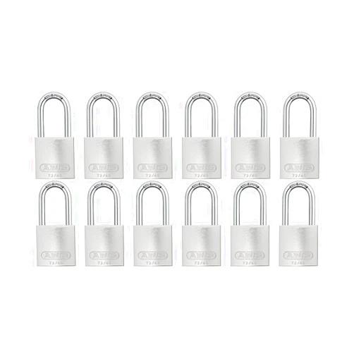 ABUS Silver 72/40HB40 Lockout Tagout Padlock w/ 1.5
