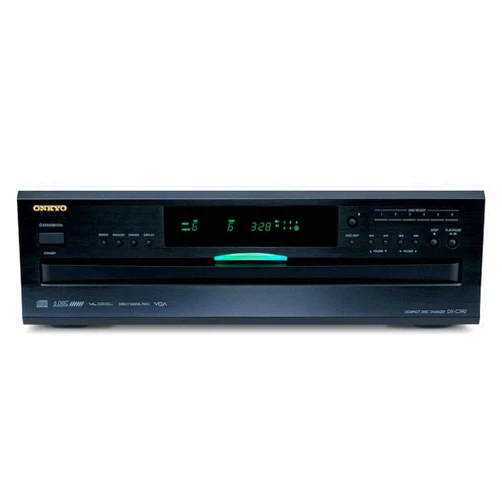 Onkyo DXC390 6 Disc CD Changer,Black
