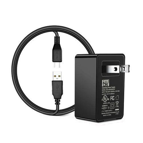 FITE ON Body Weight Scale Charger, FITE ON USB Power Adapter Compatible with Withings Body Cardio Smart Scale