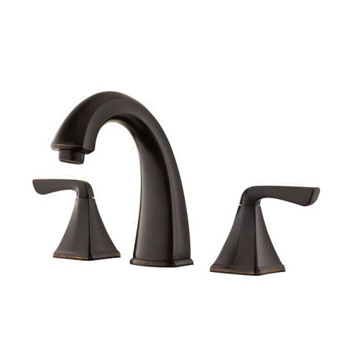 Pfister Selia Bathroom Sink Faucet, 8-Inch Widespread, 2-Handle, 3-Hole, Tuscan Bronze Finish, LF049SLYY