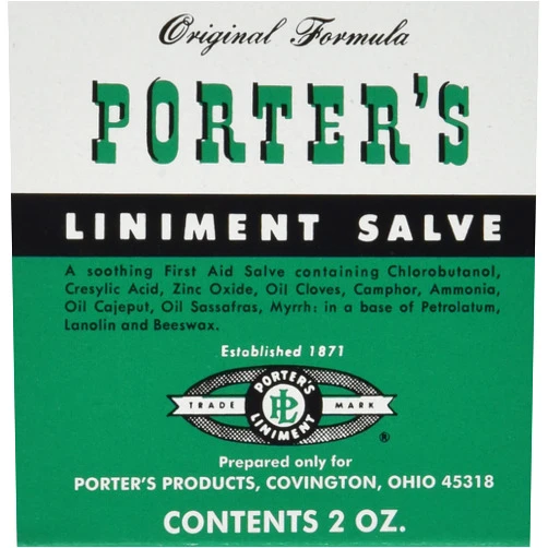 PORTER'S LINIMENT PL Porter's Liniment Salve, 2 Count