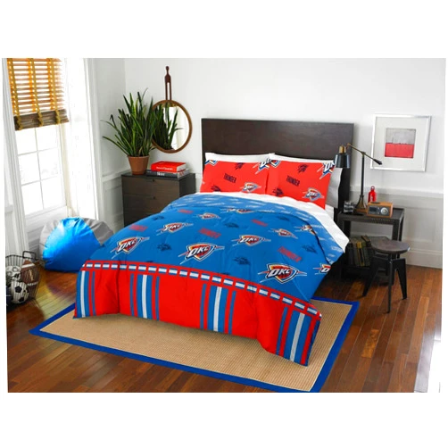 Northwest NBA Unisex Rotary Queen Bed in a Bag Set