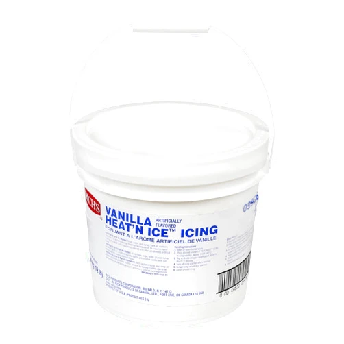 Rich's Vanilla Heat 'N Ice, Bakery Icing for Donuts, Rolls, & Desserts, 12 Pound Pail