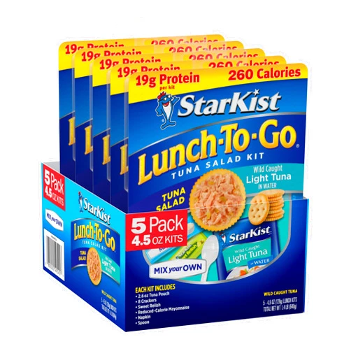 StarKist Lunch To-Go Chunk Light Mix Your Own Tuna Salad - (Pack of 5)