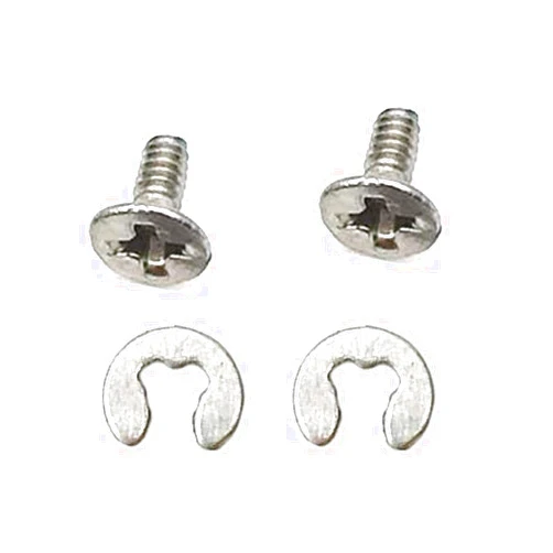 Hyclam Repair Screw Set for 3DS/LL/XL New 3DS/3DSLL/3DSXL Battery Back Cover Secure Screw Mount with Washer Screw Set for Game Console Universal 1