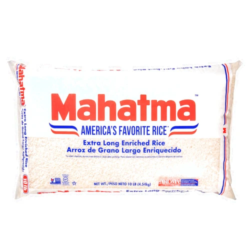 Mahatma Extra Long Grain White Rice, 10 Pound, Gluten-Free and Non-GMO, Rice Bulk Bag (Pack of 1)