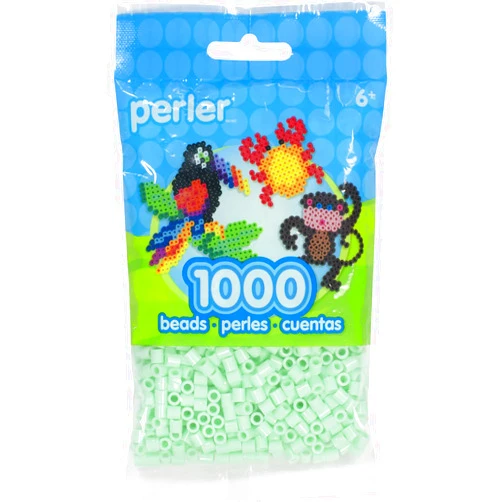 Perler Beads Fuse Beads for Crafts, 1000pcs, Mint Green