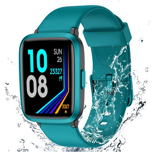 LIVIKEY Fitness Tracker Watch with Heart Rate Monitor, Activity Tracker with Pedometer, Sleep Monitor, Calories & Step Counter, 5ATM Waterproof Smart Watch for Women Men Health Fitness Watch for Sports